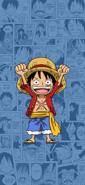Luffy-telefon [bakgrunnsbilde] — Pixel 10 Pro Bakgrunner