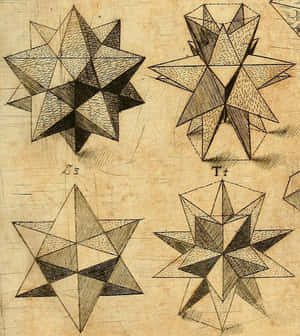 Geometriske formbilder — Honor Magic V Bakgrunner