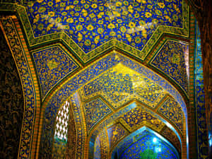Bildetekst: Majestetiske Sheikh Lotfollah-moskeen i Isfahan