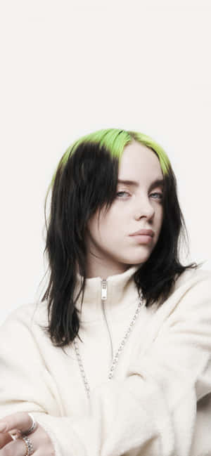 Billie Eilish bakgrunn — IQOO Bakgrunner