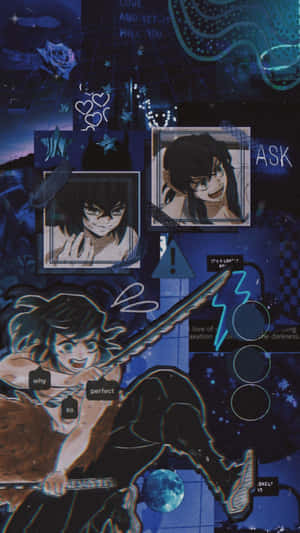 Inosuke Pfp — Demon slayer telefon Bakgrunner