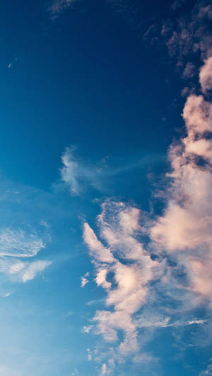 Blå himmel skyer — Blå himmel Bakgrunner