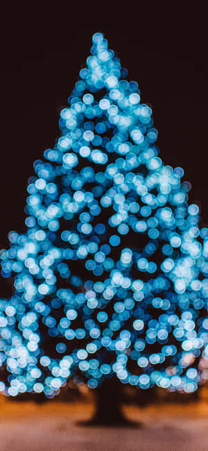 Blå jul — iPhone 12 Bakgrunner