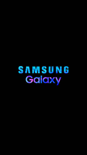 Blått og lilla Samsung Galaxy-logo — Galaxy-telefon Bakgrunner