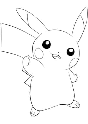 Pokémon fargeleggingsbilder — iPad (A16) Bakgrunner