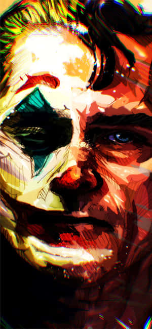Joker-plakat — iPhone 14 Bakgrunner