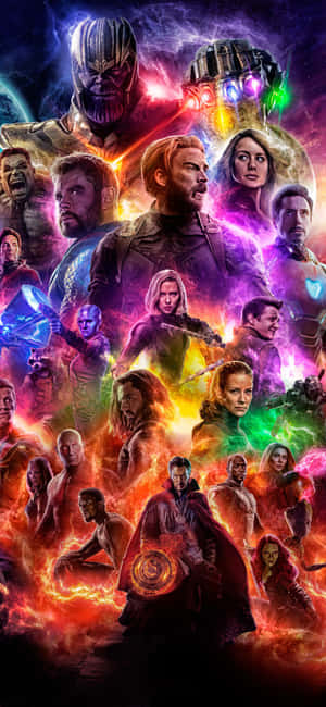 Iphone Xs Marvel's Avengers Bakgrunn — iPhone 15 Bakgrunner