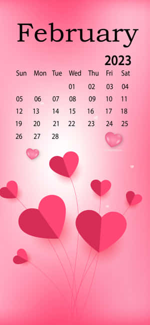 Februar-kalender — Vivo X500 Bakgrunner
