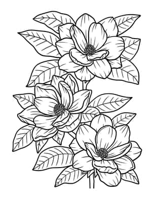 Blomstermalebilder — iPad 9. generasjon Bakgrunner