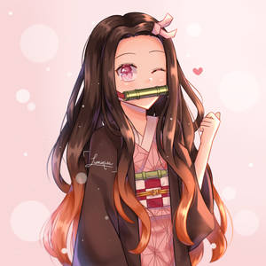 Blunkende Demon Slayer Nezuko