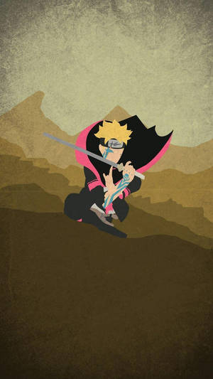 Boruto fra Naruto-telefon — Naruto telefon GIF Bakgrunner