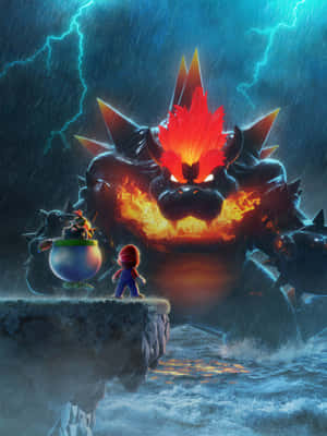 Bowser, den formidable fienden — HMD Terra M Bakgrunner