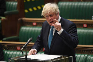 Britisk politiker Boris Johnson bakgrunnsbilde — 3:2 Bakgrunner
