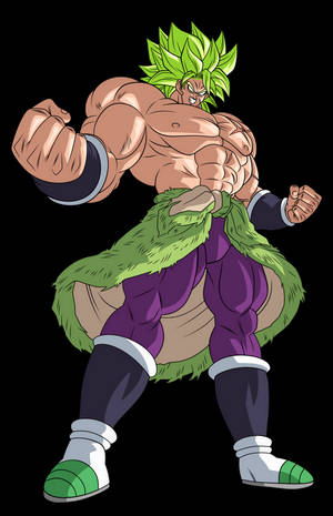 Broly SSJ Full Power form bakgrunnsbilde. — Galaxy Tab S10+ Bakgrunner