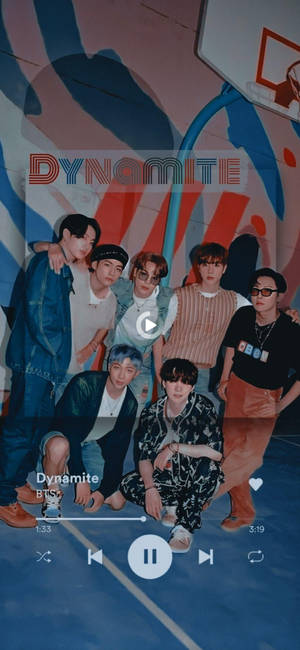 BTS 2021 Dynamite spiller — 19.5:9 Bakgrunner