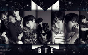 BTS-logo på Love Yourself Tear-bakgrunnsbilde — Bts-logo-GIF Bakgrunner
