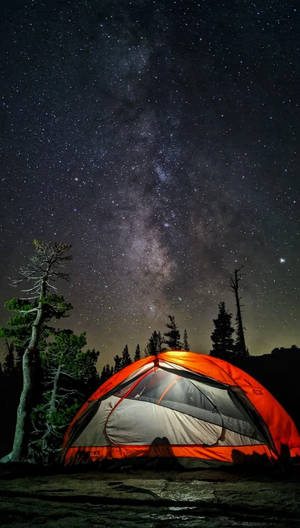Camping under stjernene Google Pixel 4