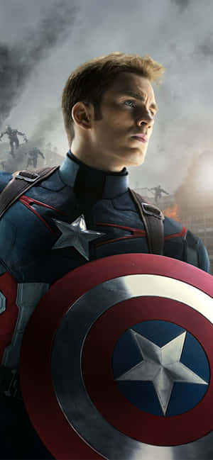 Captain America-bilder — Samsung Galaxy S20 Bakgrunner