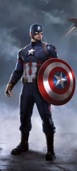Captain America bakgrunn — Moto G Stylus (2026) Bakgrunner