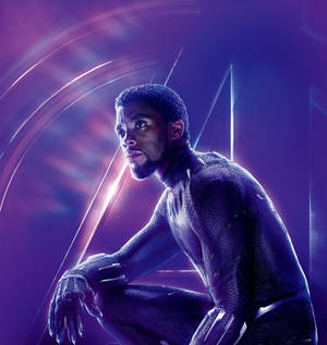 Chadwick Boseman høykvalitetsplakat bakgrunnsbilde — Galaxy Z Flip7 FE Bakgrunner