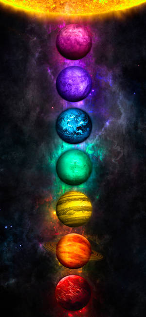 chakra — Galaxy A08 Bakgrunner