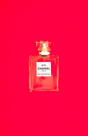 Chanel No. 5 Rød Estetikk bakgrunnsbilde — Honor MagicPad4 Bakgrunner