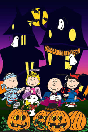 Charlie Brown Halloween-bilder — Søt estetisk halloween Bakgrunner
