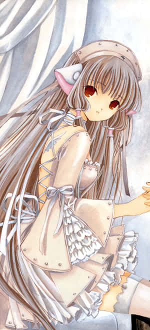 Chobits-bakgrunn — Pixel 9a Bakgrunner