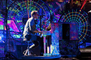 Chris Martin Mylo Xyloto bakgrunnsbilde — 3:2 Bakgrunner