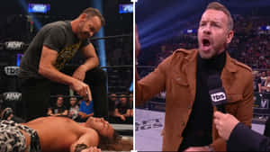 Christian Cage kommenterer knockdown — 1920x1080 Bakgrunner