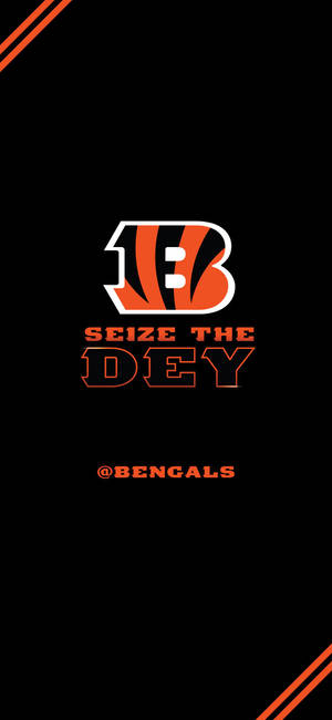 Cincinnati Bengals Seize The Dey bakgrunnsbilde — iPhone 14 Pro Max Bakgrunner