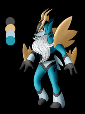 Cobalion med ben — Pokemon Bakgrunner