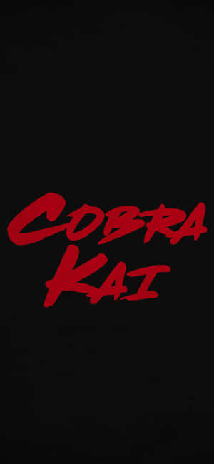 Cobra Kai Iphone Xr Bakgrunn — RedMagic Bakgrunner