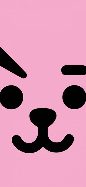 Cooky Bt21 helt ansikt bakgrunn — iPhone 16e Bakgrunner