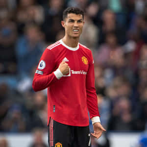 Cristiano Ronaldo poserer på banen — Cristiano ronaldo Bakgrunner
