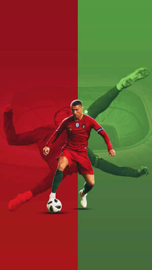 Cristiano Ronaldo i aksjon — Cristiano ronaldo Bakgrunner
