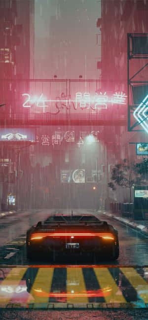 Cyberpunk 2077 Bakgrunn — OnePlus N6x Bakgrunner