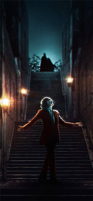 Dansescene fra filmen Joker 2019 bakgrunnsbilde — Pixel 9 Pro Bakgrunner