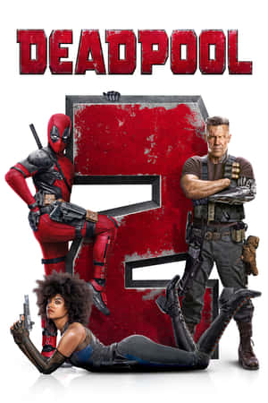 Deadpool 2 Actionfylt Eventyr — Huawei Pura X Max Bakgrunner