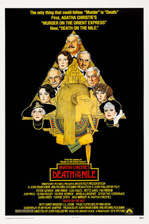 Death Of The Nile Plakat David Niven — AMOLED Bakgrunner