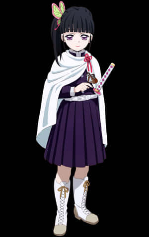 Demon Slayer Kanao — Tecno Megapad SE Bakgrunner
