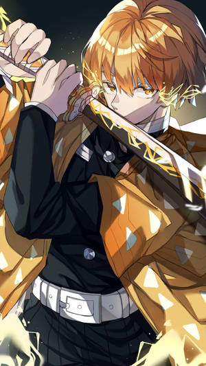 Demon Slayer Mestersverdsmann Zenitsu — Demon slayer zenitsu Bakgrunner