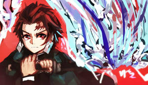Demon Slayer Tanjiro Animasjon