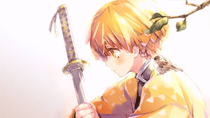 Demon Slayer Zenitsu i sollys — Demon slayer zenitsu Bakgrunner