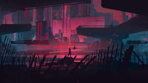Dark City-bakgrunn — Mørk by Bakgrunner