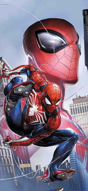 Spider Man Tegneserie — Xiaomi 17 Max Bakgrunner