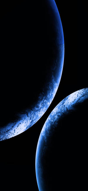 Iphone Xs Planet — Galaxy A18 Bakgrunner