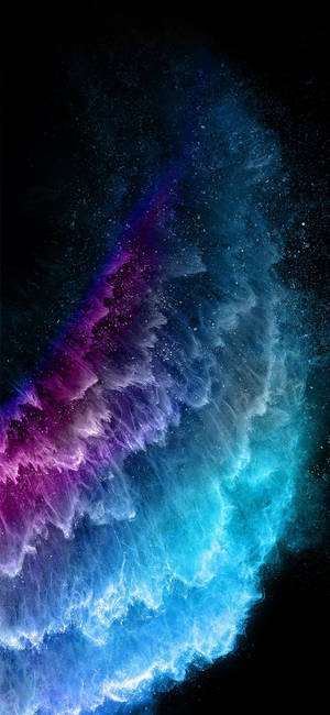 Tilfredsstillende neon Crystals iPhone 11 bakgrunnsbilde. — iPhone 17 Pro Max Bakgrunner