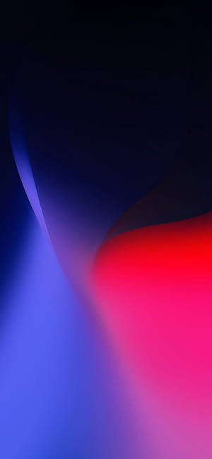 Sammenviklet abstrakt blå og rød plan iPhone XR bakgrunn — iPhone Xr Bakgrunner