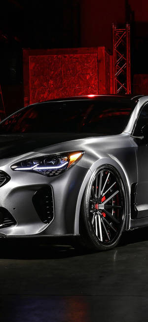 1125x2436 Last ned 1125x2436 Dub Kia Stinger, Sølv, Biler Bakgrunn — iPhone 14 Bakgrunner